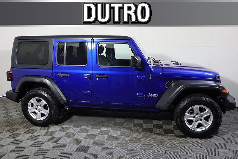 Used 2019  Jeep Wrangler Unlimited 4d SUV 4WD Sport at Graham Auto Mall near Mansfield, OH