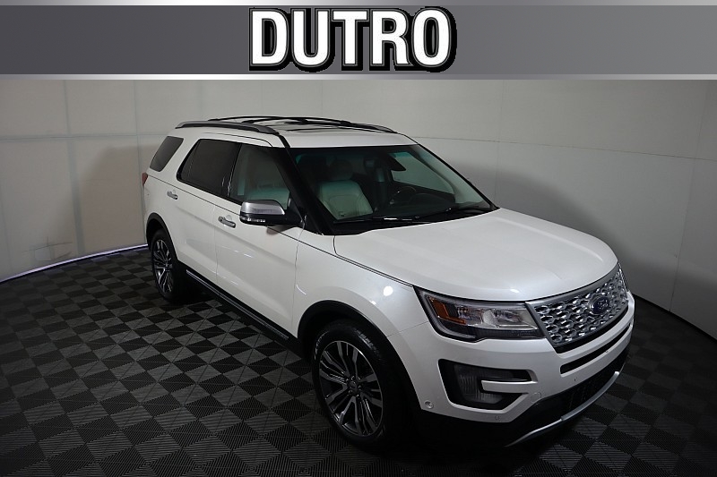 Used 2016  Ford Explorer 4d SUV 4WD Platinum at Dutro Auto near Zanesville, OH