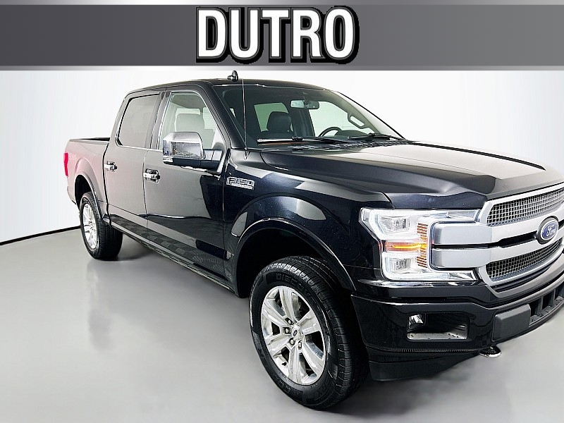 Used 2019  Ford F-150 4WD SuperCrew Platinum 5 1/2 at Graham Auto Mall near Mansfield, OH