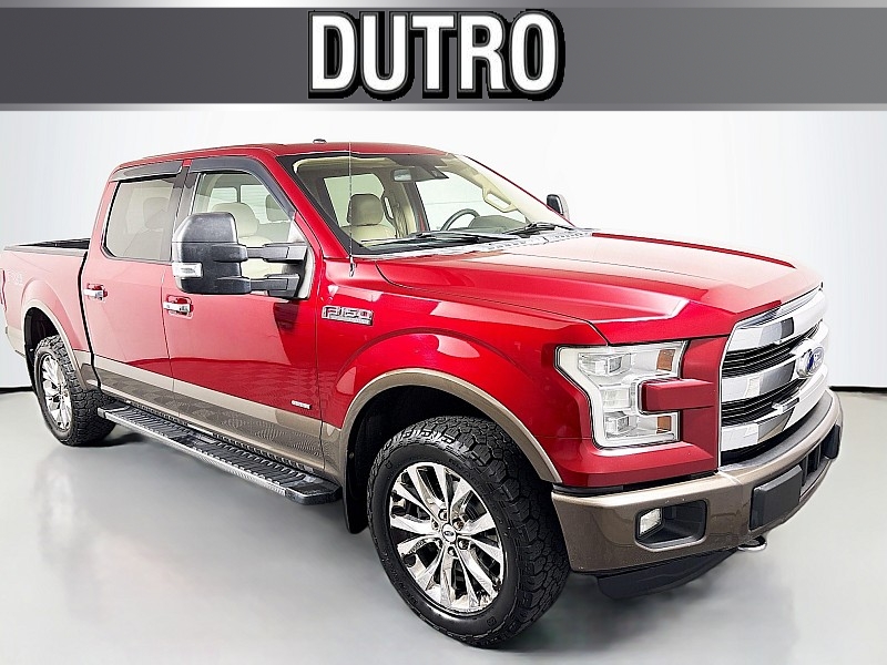 Used 2015  Ford F-150 4WD Supercrew Lariat 5 1/2 at Graham Auto Mall near Mansfield, OH