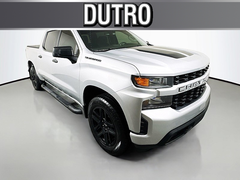 Used 2021  Chevrolet Silverado 1500 4WD Crew Cab 147" Custom at Dutro Auto near Zanesville, OH