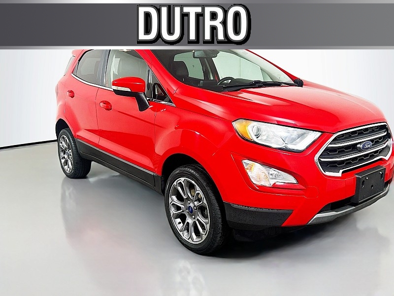 Used 2019  Ford EcoSport 4d SUV 4WD Titanium at Dutro Auto near Zanesville, OH