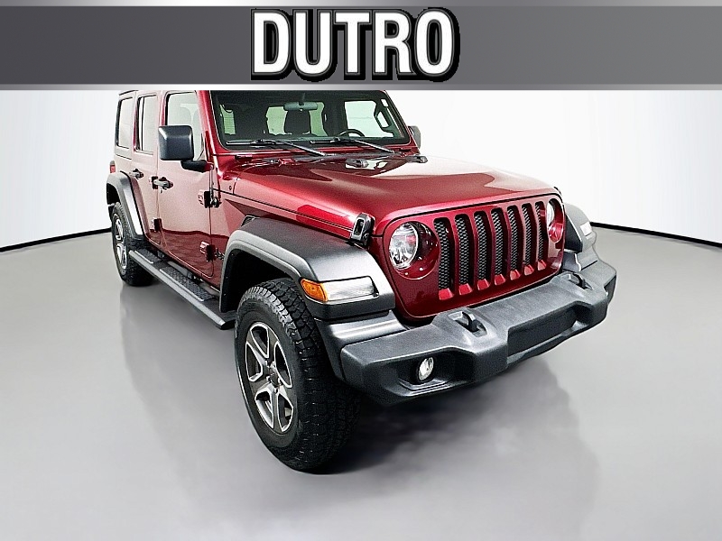 Used 2021  Jeep Wrangler Unlimited Sport S 4x4 at Graham Auto Mall near Mansfield, OH