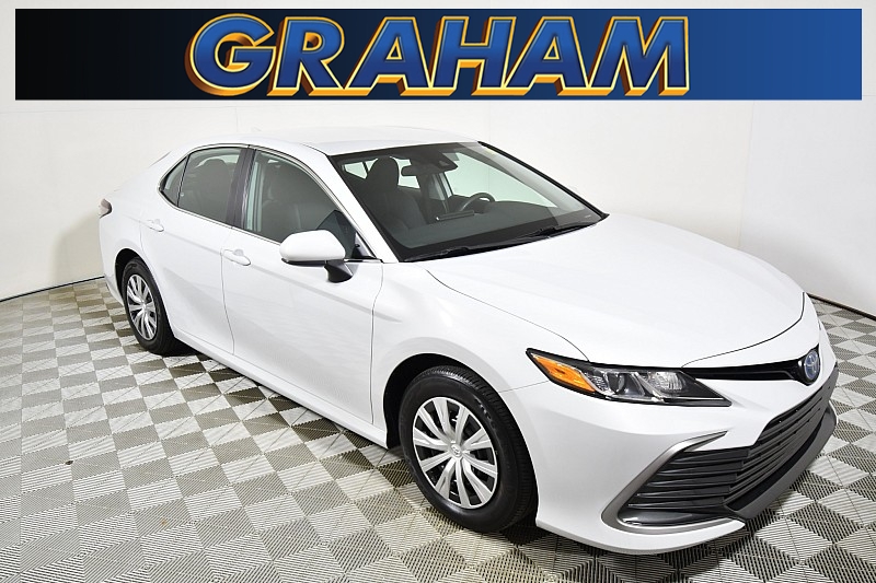 Used 2022  Toyota Camry Hybrid LE CVT at Graham Auto Mall near Mansfield, OH