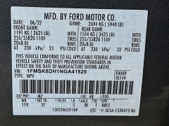 Used 2022  Ford Explorer XLT 4WD at Dutro Auto near Zanesville, OH