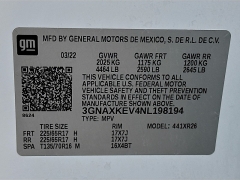 Used 2022  Chevrolet Equinox FWD 4dr LT w/1LT at Dutro Auto near Zanesville, OH