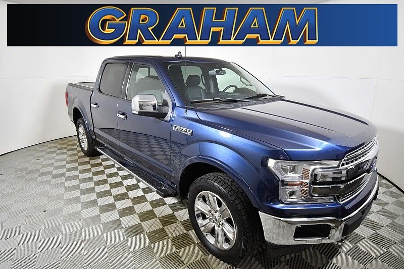Used 2019  Ford F-150 4WD SuperCrew Lariat 5 1/2 at Graham Auto Mall near Mansfield, OH