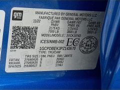 Used 2023  Chevrolet Silverado 1500 4WD Crew Cab 147" Custom at Dutro Auto near Zanesville, OH