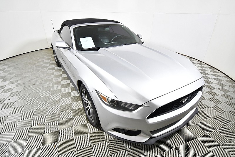 Used 2016  Ford Mustang 2d Convertible EcoBoost Premium at Dutro Auto near Zanesville, OH