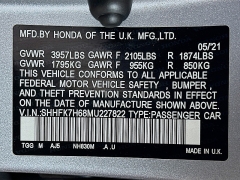 Used 2021  Honda Civic Hatchback EX CVT at Graham Auto Mall near Mansfield, OH