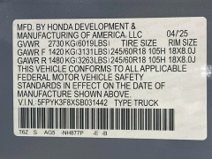 Used 2025  Honda Ridgeline Black Edition AWD at Dutro Auto near Zanesville&comma; OH