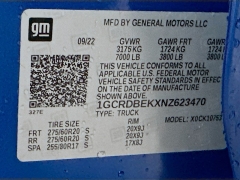 Used 2022  Chevrolet Silverado 1500 4WD Double Cab 147" Custom at Dutro Auto near Zanesville&comma; OH