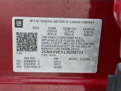 Used 2018  Chevrolet Equinox 4d SUV AWD Premier w/1LZ at Dutro Auto near Zanesville, OH