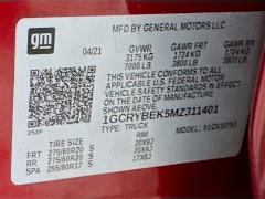 Used 2021  Chevrolet Silverado 1500 4WD Double Cab 147" Custom at Graham Auto Mall near Mansfield, OH