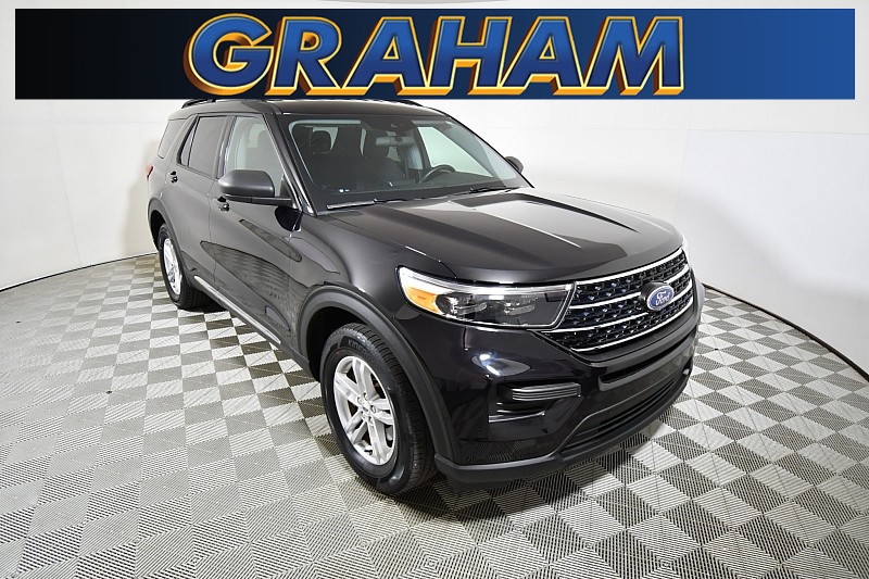 Used 2021  Ford Explorer XLT 4WD at Graham Auto Mall near Mansfield, OH