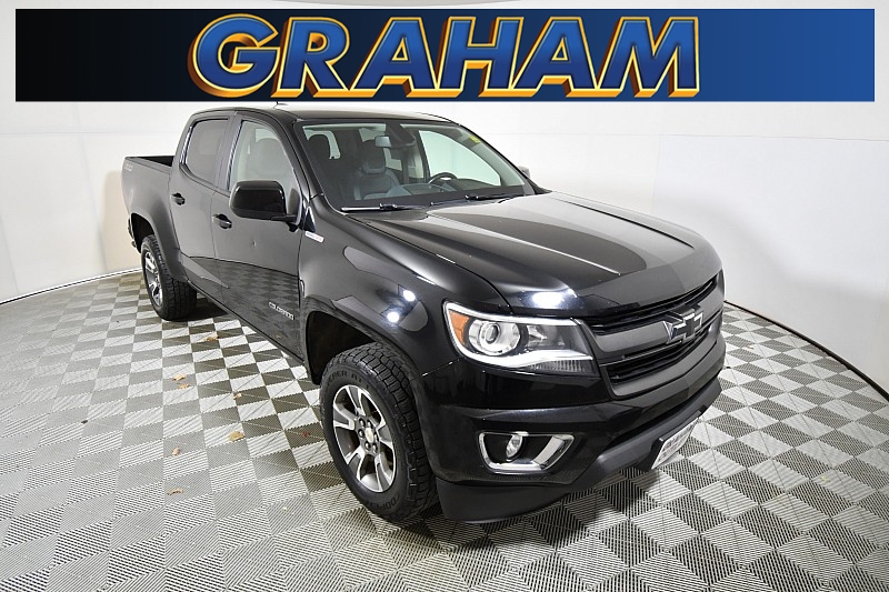 Used 2017  Chevrolet Colorado 4WD Crew Cab Z71 Midnight Ed T-Dsl at Graham Auto Mall near Mansfield, OH
