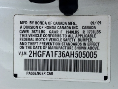 Used 2010  Honda Civic Sedan 4d DX-VP Auto at Graham Auto Mall near Mansfield&comma; OH