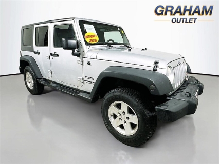 Used 2010 Jeep Wrangler Unlimited 4d Convertible 4WD Sport at Graham Automall near Mansfield, OH