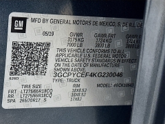 Used 2019  Chevrolet Silverado 1500 4WD Crew Cab Custom Trail Boss at Dutro Auto near Zanesville&comma; OH