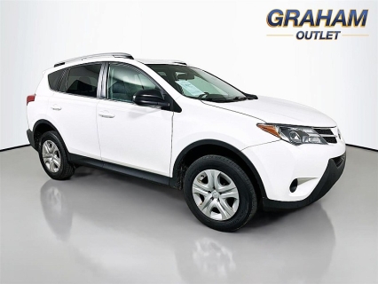 Used 2015 Toyota RAV4 4d SUV AWD LE at Graham Automall near Mansfield, OH