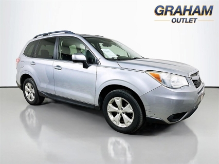 Used 2015 Subaru Forester 4d SUV i Premium CVT at Graham Automall near Mansfield, OH