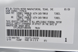 New 2026  Toyota Tundra 4WD SR5 Double Cab 8&period;1ft Bed at Dutro Auto near Zanesville&comma; OH