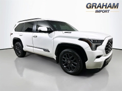 Used 2025 Toyota Sequoia Platinum 4WD at Graham Automall near Mansfield, OH