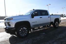 Used 2022  Chevrolet Silverado 2500HD 4WD Crew Cab 159" Custom at Dutro Auto near Zanesville&comma; OH
