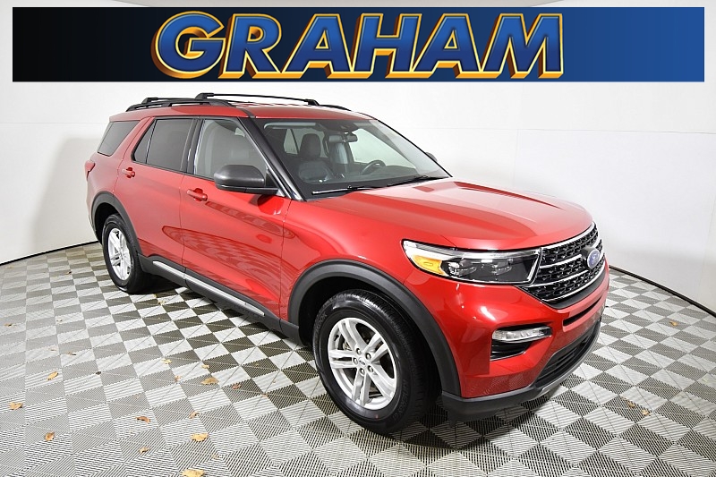 Used 2021  Ford Explorer XLT 4WD at Graham Auto Mall near Mansfield, OH