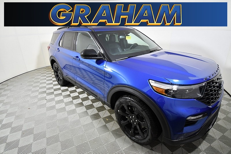New 2023  Ford Explorer ST-Line 4WD at Graham Auto Mall near Mansfield, OH