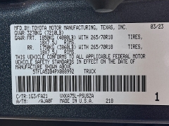 Used 2023  Toyota Tundra 4WD SR5 CrewMax 5.5ft Bed at Dutro Auto near Zanesville, OH