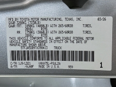 New 2026  Toyota Tundra 4WD Limited CrewMax 5&period;5ft Bed at Dutro Auto near Zanesville&comma; OH