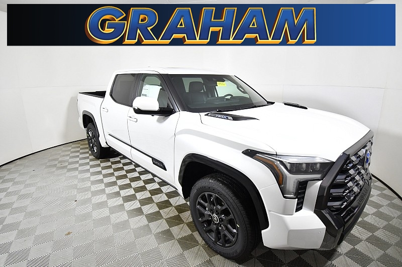 New 2024  Toyota Tundra Hybrid 4WD Platinum CrewMax 5.5ft Bed at Graham Auto Mall near Mansfield, OH