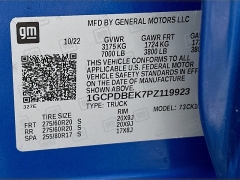 Used 2023  Chevrolet Silverado 1500 4WD Crew Cab 147" Custom at Dutro Auto near Zanesville&comma; OH