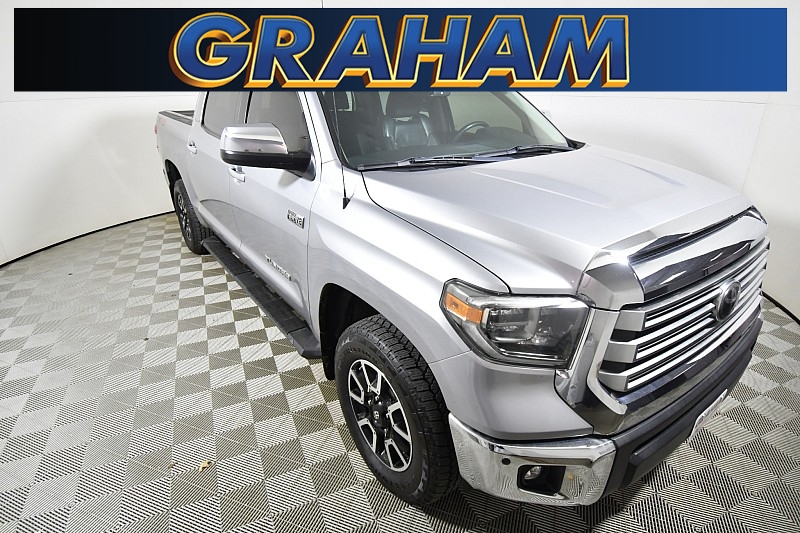 Used 2018  Toyota Tundra 4WD CrewMax Limited 5.7L FFV at Graham Auto Mall near Mansfield, OH