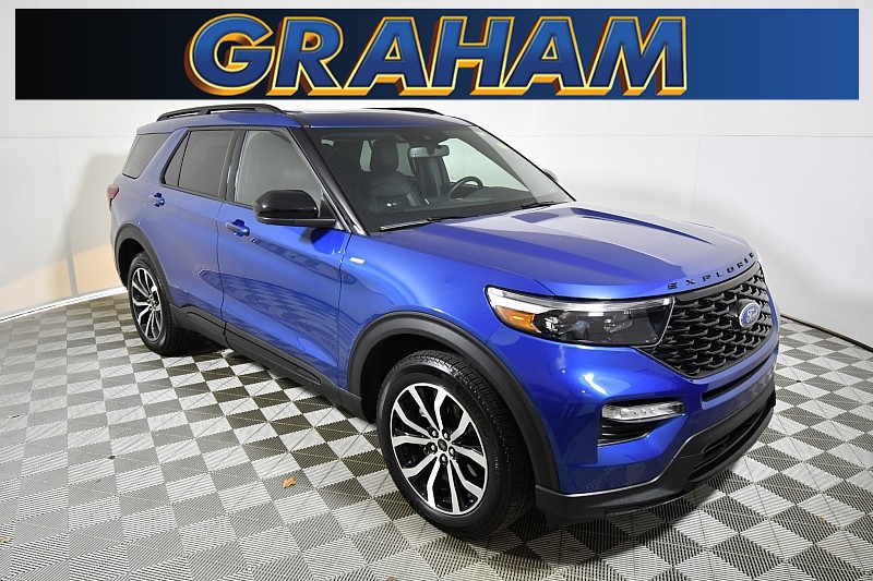 Used 2022  Ford Explorer ST-Line 4WD at Graham Auto Mall near Mansfield, OH