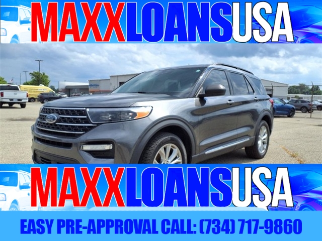 Used 2020 Ford Explorer 4d SUV 4WD XLT 2.3L EcoBoost at Maxx Loans near St. Adrian, MI