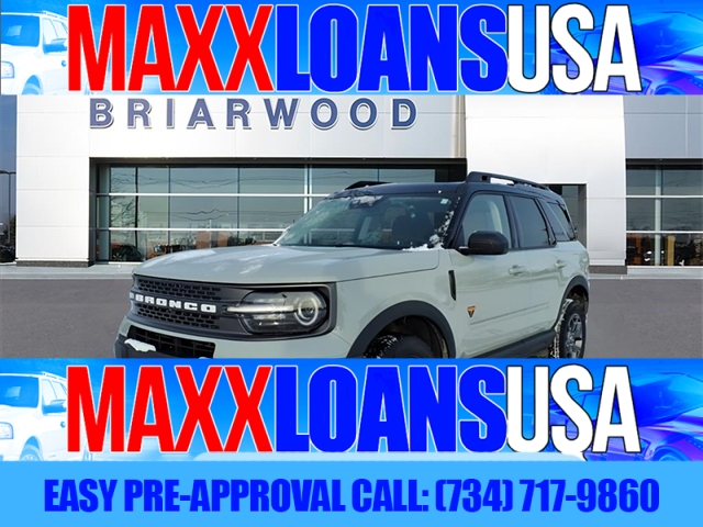 Used 2023  Ford Bronco Sport Badlands 4x4 at Maxx Loans near St&period; Adrian&comma; MI
