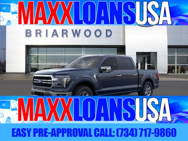 New 2025 Ford F-150 LARIAT 4WD SuperCrew Box at Briarwood Ford near Saline, MI
