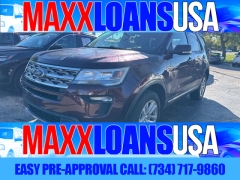 Used 2018  Ford Explorer 4d SUV 4WD XLT Ecoboost w&sol;Comfort Pkg at Maxx Loans near St&period; Adrian&comma; MI