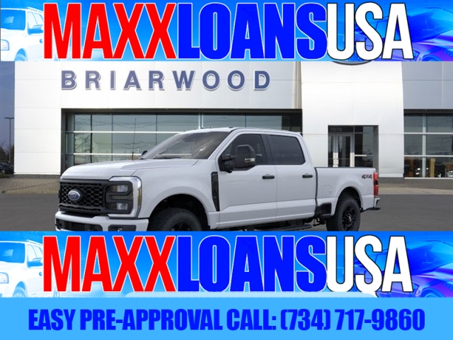New 2025  Ford Super Duty F-350 SRW 4WD Crew Cab Box at Briarwood Ford near Saline, MI