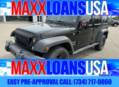 Used 2017  Jeep Wrangler Unlimited Sport 4x4 at Maxx Loans near St&period; Adrian&comma; MI