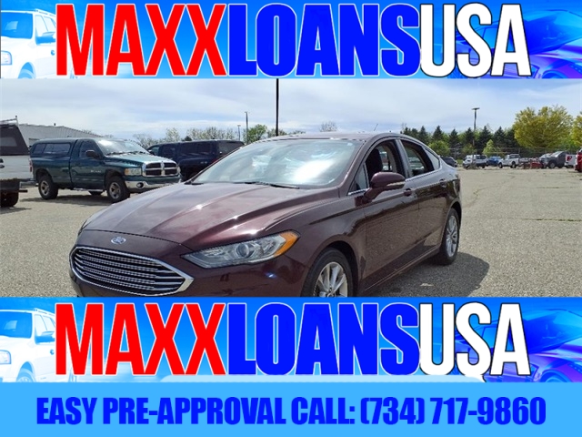 Used 2017  Ford Fusion 4d Sedan SE 1.5L EcoBoost at Maxx Loans near , 