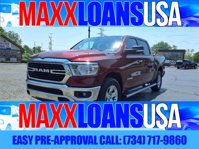 Used 2019 Ram 1500 Big Horn/Lone Star 4x4 Crew Cab 5'7" Box at Maxx Loans near ,