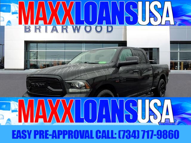 Used 2018  Ram 1500 4WD Crew Cab Sport Longbed at Maxx Loans near St&period; Adrian&comma; MI