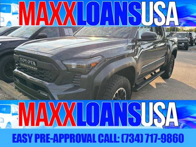 Used 2024  Toyota Tacoma 4WD TRD Off Road Double Cab 5ft Bed AT at Maxx Loans near St&period; Adrian&comma; MI