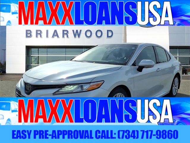 Used 2018  Toyota Camry 4d Sedan XLE V6 at Maxx Loans near St. Adrian, MI