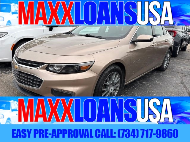 Used 2018  Chevrolet Malibu 4d Sedan LT at Maxx Loans near St&period; Adrian&comma; MI