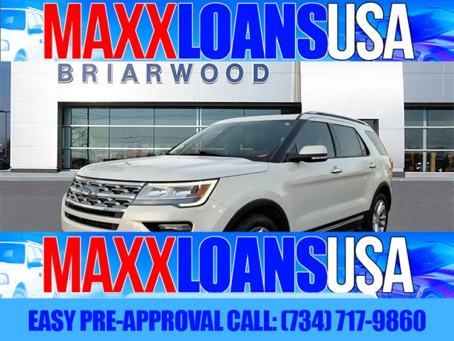 Used 2018  Ford Explorer 4d SUV 4WD Limited at Maxx Loans near St&period; Adrian&comma; MI