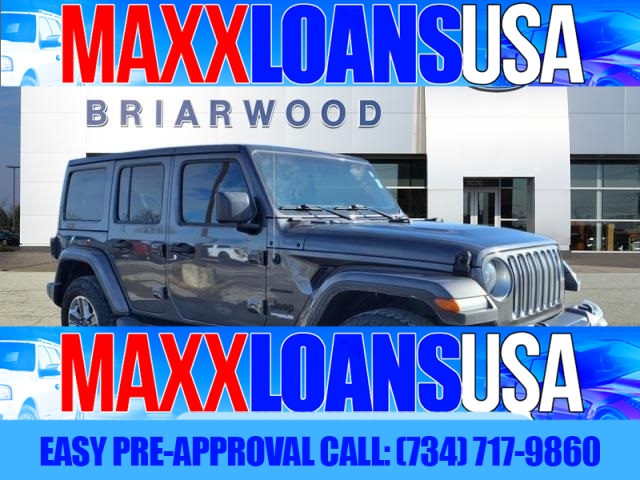 Used 2021  Jeep Wrangler Unlimited Sahara Altitude 4x4 at Maxx Loans near , 